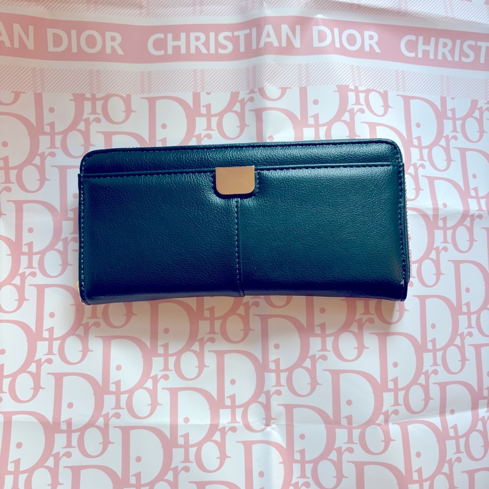 Wallet Vegan Leather - forest green